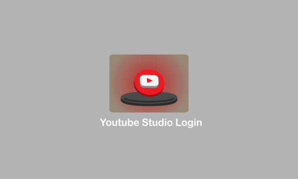 Youtube Studio login